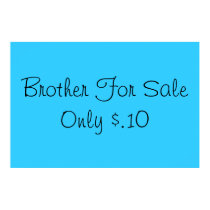 Sibling for Sale posters