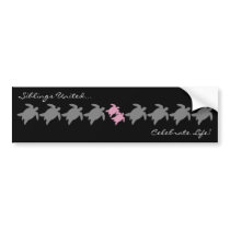 Sibling Sticker (F) bumper stickers