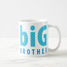 SIBLINGS COLLECTION - big brother {blue} Coffee Mugs