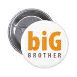 SIBLINGS COLLECTION - big brother {orange} Button