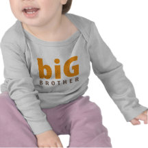 SIBLINGS COLLECTION - big brother {orange} Shirts