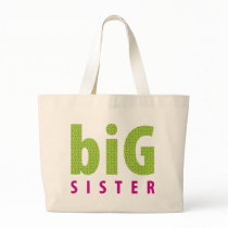 SIBLINGS COLLECTION - big sister {lime} bags by simplysweetart SIBLINGS COLLECTION - big sister {lime} bags