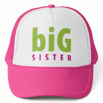 SIBLINGS COLLECTION - big sister {lime} hats