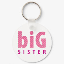 SIBLINGS COLLECTION - big sister {pink} keychains