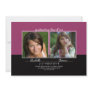 Siblings Two Photo Graduation Announcement