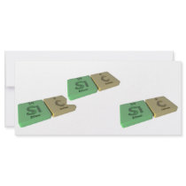 Sic as Si Silicon and C Carbon Customized Rack Card