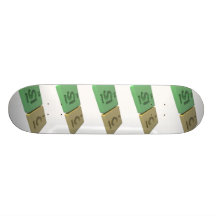 Sic as Si Silicon and C Carbon Skateboard Deck