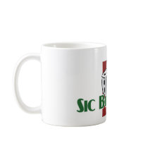 Sic Bo Addict's white mug