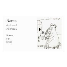 Sic Incipit Pestis business card