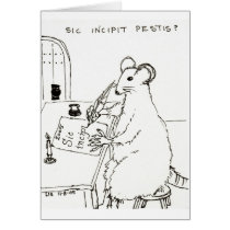Sic Incipit Pestis card by bio_muse Sic Incipit Pestis card