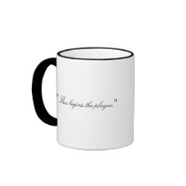 Sic Incipit Pestis mug