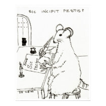 Sic Incipit Pestis print