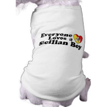Sicilian Boy Doggie Tee Shirt