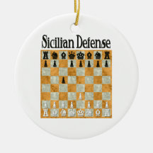 Sicilian Defense Ornament