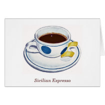 Sicilian Espresso cards by joeyartist Sicilian Espresso cards