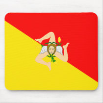 Sicily Flag Mousepad