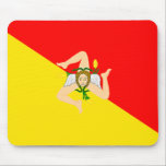 Sicily Flag Mousepad