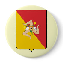 Sicily, Italy buttons by bestflag Sicily, Italy buttons