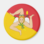 Sicily, Italy Fridge Magnets
