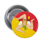 Sicily, Italy Pinback Button