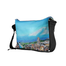 Sicily, Italy Rickshaw Messenger Bag