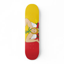 Sicily, Italy Skate Deck