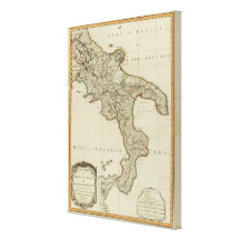 Sicily, Kingdom of Naples Stretched Canvas Prints