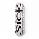 Sick barbwire skateboard