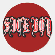 Sick Boy punk SICKBOY PUNKS Punk Rock Music Sticker