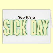 Sick Day cards