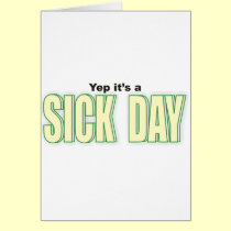 Sick Day cards