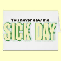 Sick Day cards
