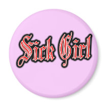 sick girls Punk SICK GIRL PUNK ROCK MUSIC magnets