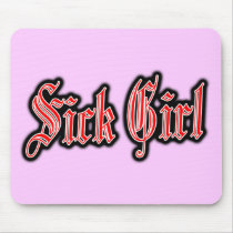sick girls Punk SICK GIRL PUNK ROCK MUSIC mousepads