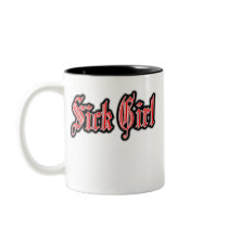 sick girls Punk SICK GIRL PUNK ROCK MUSIC mugs