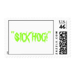 ''SICK HOG!'' Postage postage