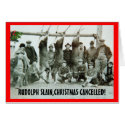 Sick humor Christmas cards