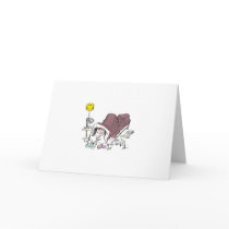Sick In Bed card