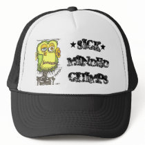 SICK MINDED CHIMPS, *, * hats by robeerto SICK MINDED CHIMPS, *, * hats