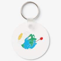 sick planet keychains