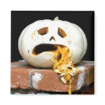 Sick Pumpkin Magnet - "Barfy"