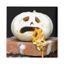 Sick Pumpkin Magnet - "Barfy" by AnnRan Sick Pumpkin Magnet - "Barfy"