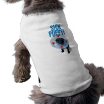 Sick Puppy Dog Tank Top pet clothing by VikingEye Sick Puppy Dog Tank Top pet clothing