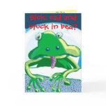get, well, sick, sad, bed, frog, illness, hospital