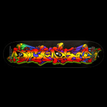 SICK STICK 02 ~ Graffiti Art Pro Skateboard Deck skateboards