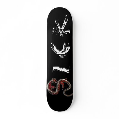 Show off your "Sick" skateboarding skills on our new red dragon tattoo style
