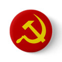 Sickle and Hammer Pin buttons