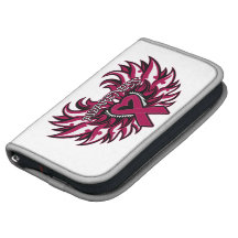 Sickle Cell Anemia Awareness Heart Wings Folio Planner