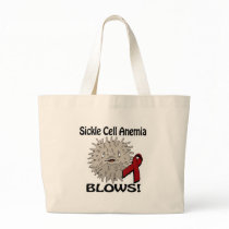 Sickle Cell Anemia Blows Awareness Design Bags