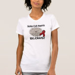 Sickle Cell Anemia Blows Awareness Design Tee Shirt